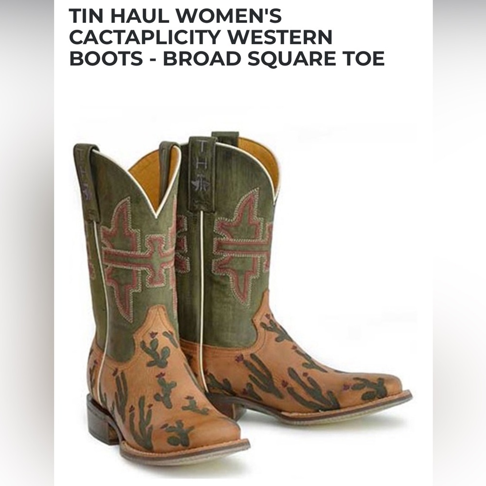 Ladies size 9 Tin Haul Boots